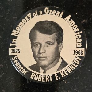 Vintage Robert F. Kennedy Memorial Button